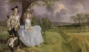 Thomas Gainsborough mr.and mrs.andrews oil